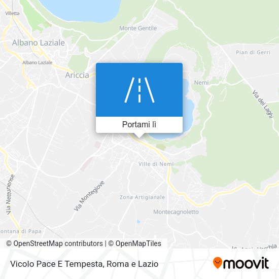 Mappa Vicolo Pace E Tempesta