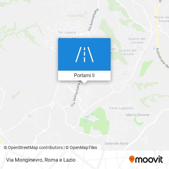 Mappa Via Monginevro