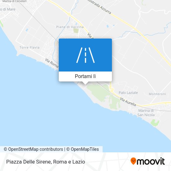 Mappa Piazza Delle Sirene