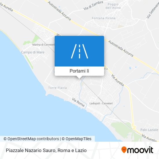 Mappa Piazzale Nazario Sauro