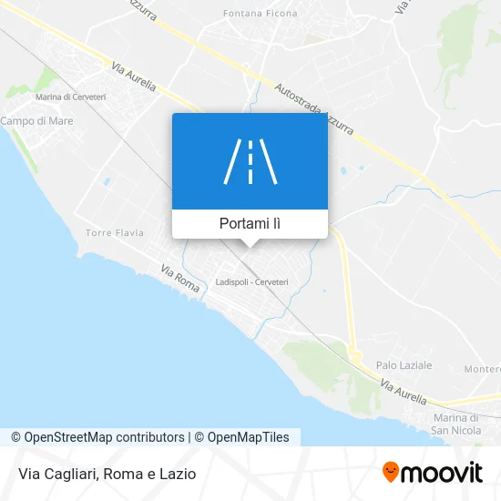 Mappa Via Cagliari