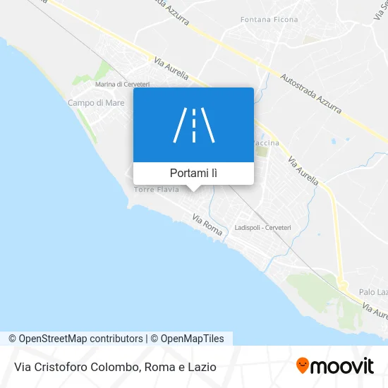 Mappa Via Cristoforo Colombo