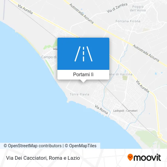 Mappa Via Dei Cacciatori