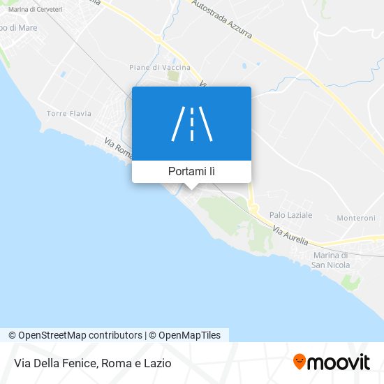 Mappa Via Della Fenice