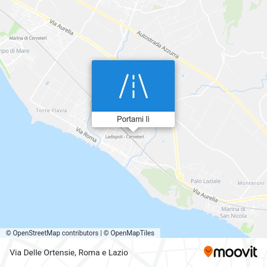 Mappa Via Delle Ortensie