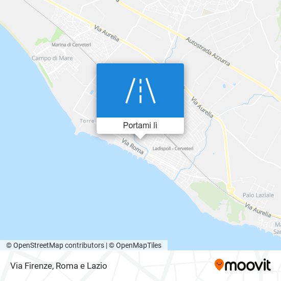 Mappa Via Firenze