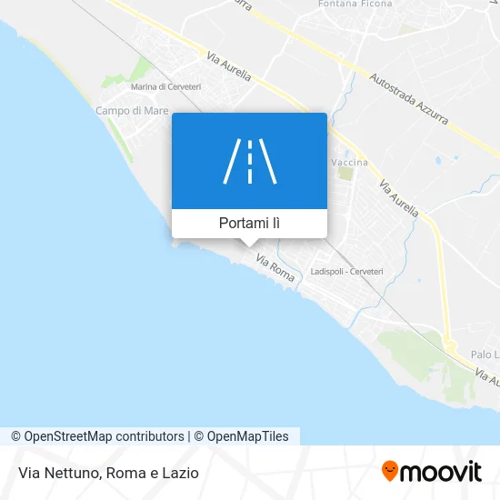 Mappa Via Nettuno
