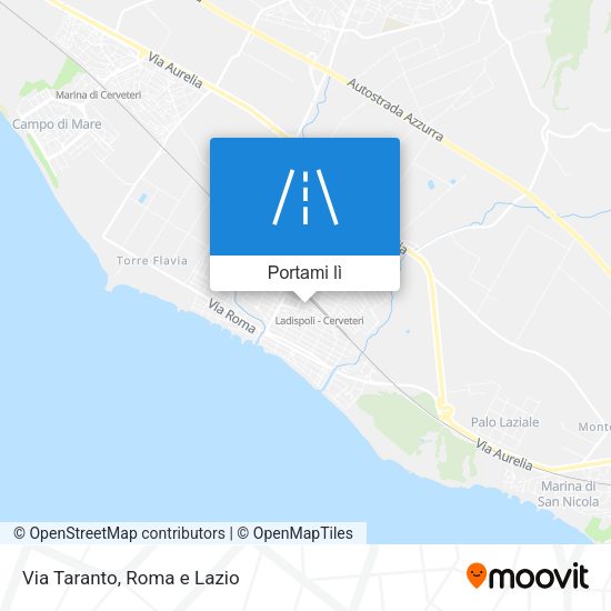 Mappa Via Taranto