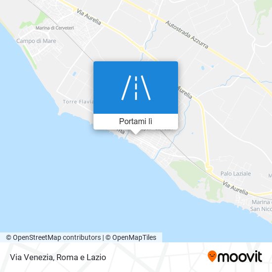 Mappa Via Venezia