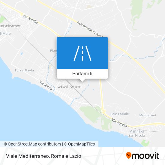 Mappa Viale Mediterraneo