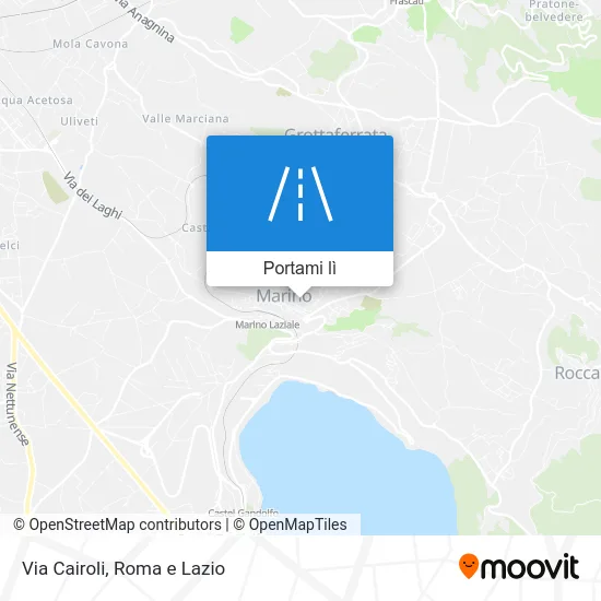 Mappa Via Cairoli
