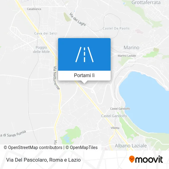 Mappa Via Del Pascolaro