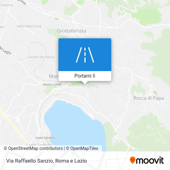 Mappa Via Raffaello Sanzio