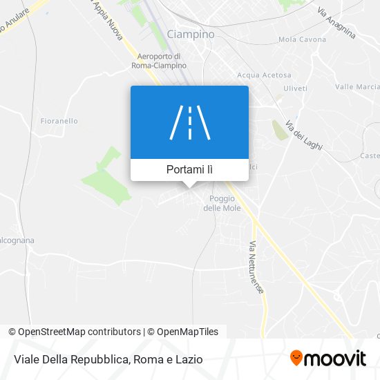 Mappa Viale Della Repubblica