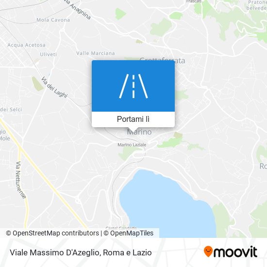 Mappa Viale Massimo D'Azeglio