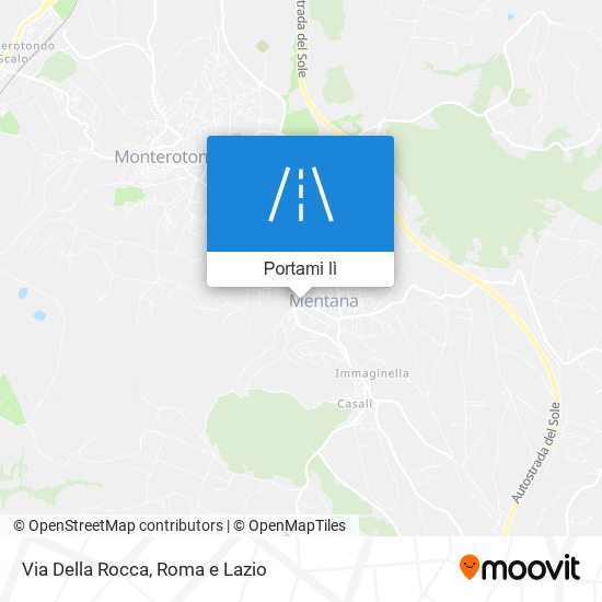 Mappa Via Della Rocca