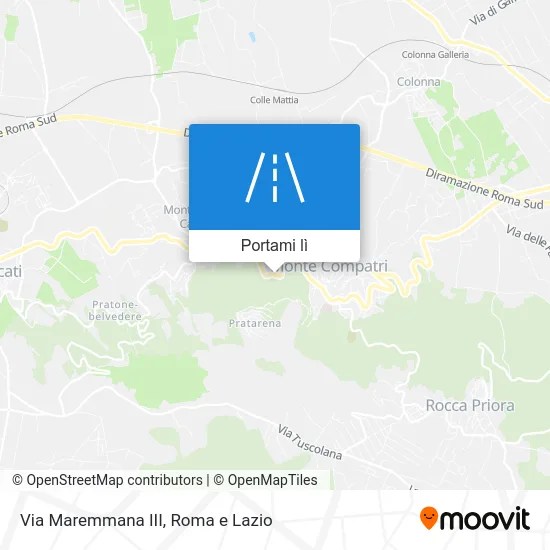 Mappa Via Maremmana III