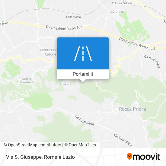 Mappa Via S. Giuseppe