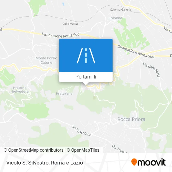 Mappa Vicolo S. Silvestro