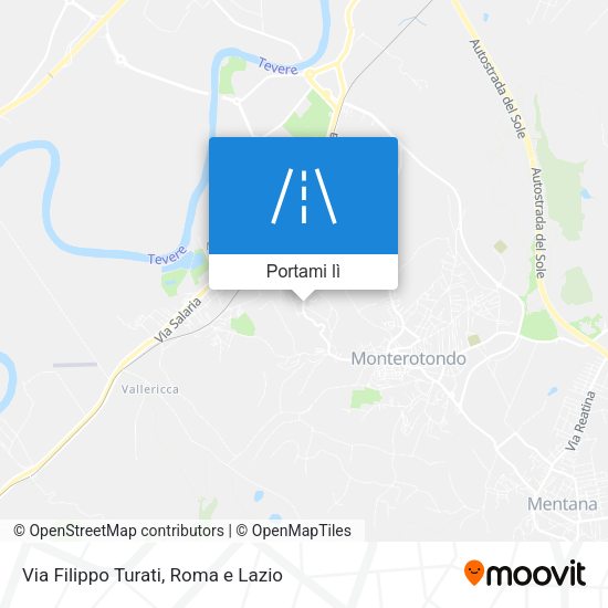 Mappa Via Filippo Turati