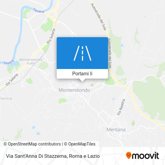 Mappa Via Sant'Anna Di Stazzema