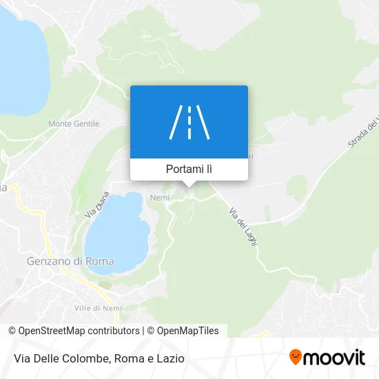 Mappa Via Delle Colombe