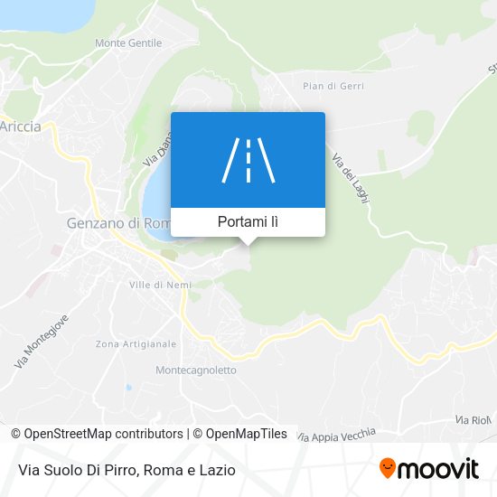 Mappa Via Suolo Di Pirro