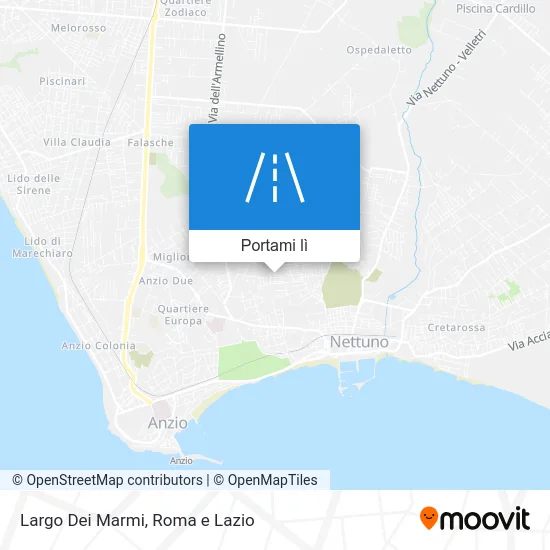 Mappa Largo Dei Marmi