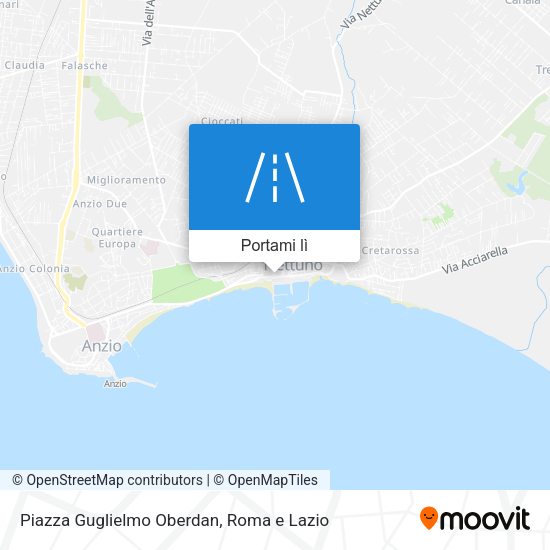 Mappa Piazza Guglielmo Oberdan