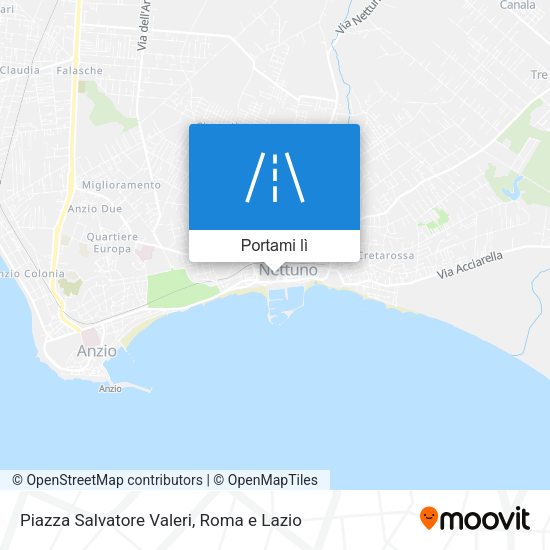Mappa Piazza Salvatore Valeri