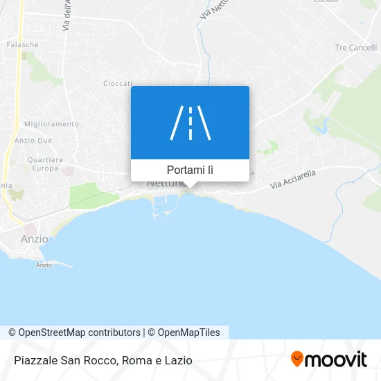 Mappa Piazzale San Rocco