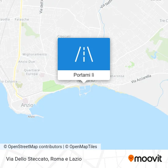 Mappa Via Dello Steccato