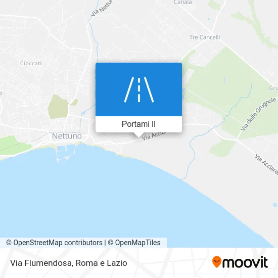 Mappa Via Flumendosa
