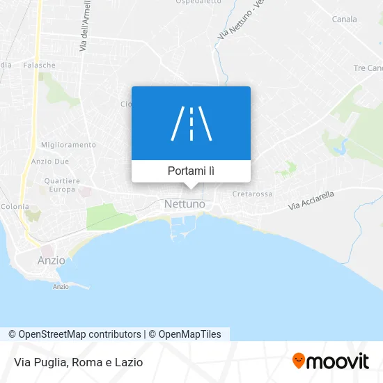 Mappa Via Puglia