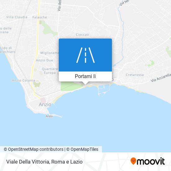 Mappa Viale Della Vittoria