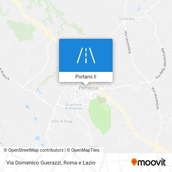 Mappa Via Domenico Guerazzi