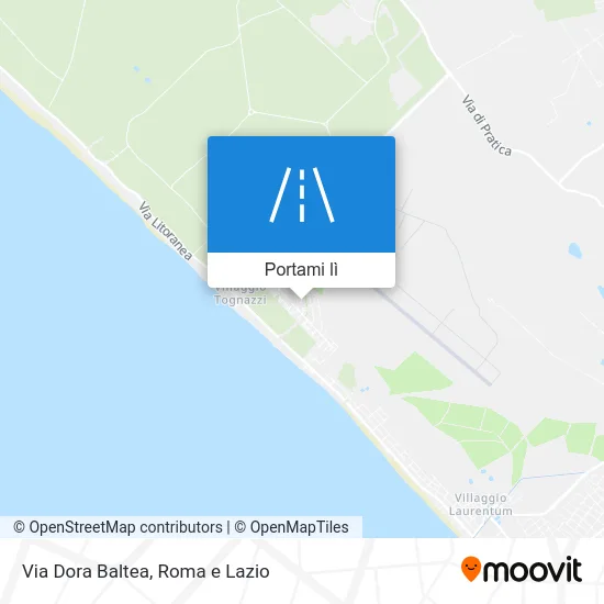 Mappa Via Dora Baltea