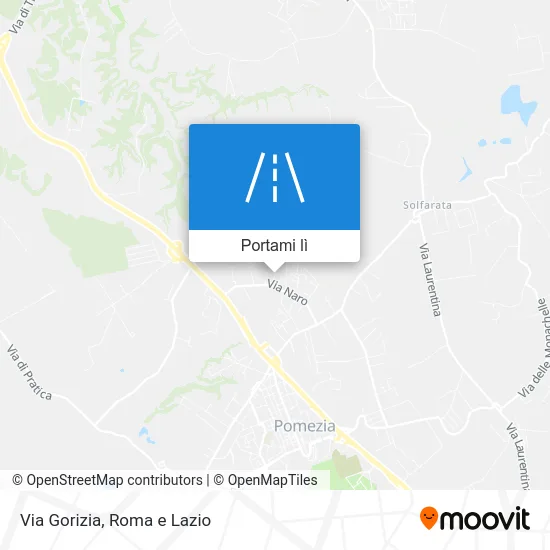 Mappa Via Gorizia