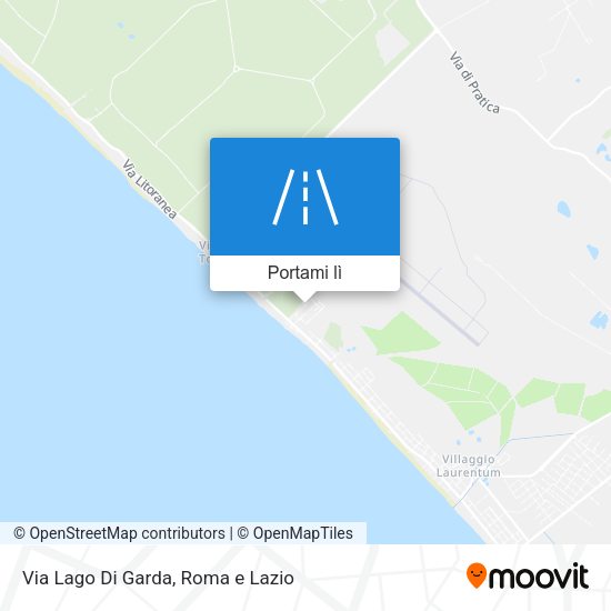 Mappa Via Lago Di Garda