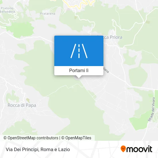 Mappa Via Dei Principi