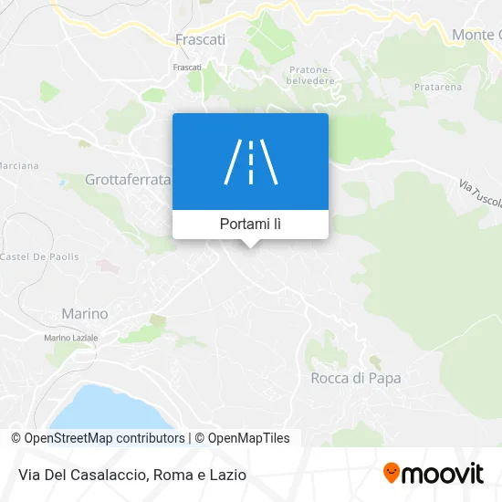 Mappa Via Del Casalaccio