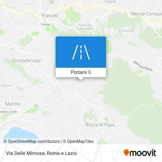 Mappa Via Delle Mimose