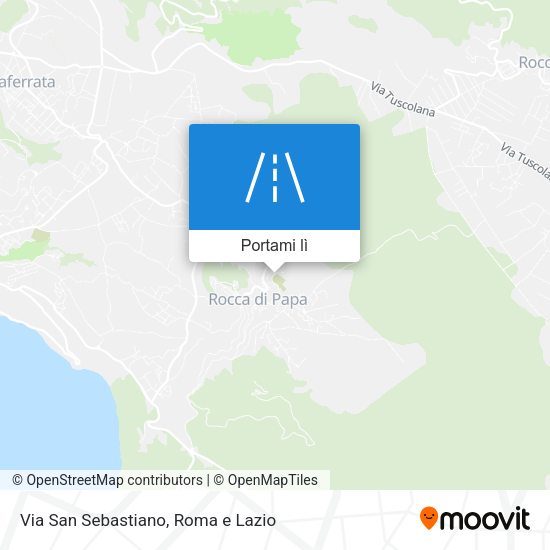 Mappa Via San Sebastiano