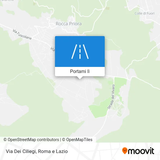 Mappa Via Dei Ciliegi