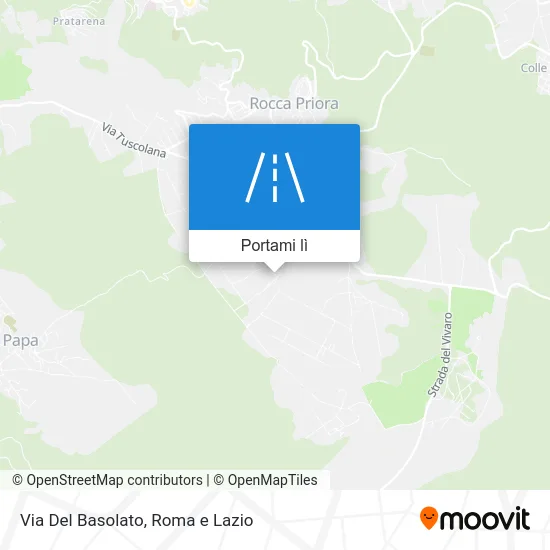 Mappa Via Del Basolato