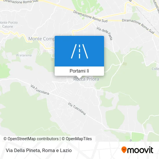 Mappa Via Della Pineta