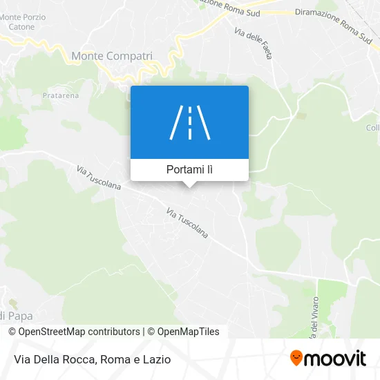 Mappa Via Della Rocca