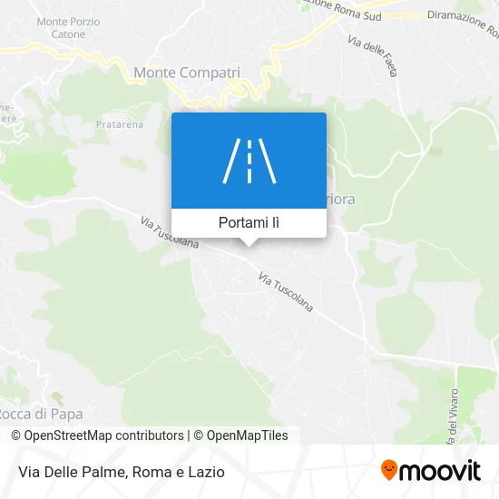 Mappa Via Delle Palme