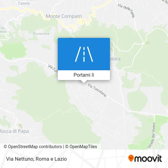 Mappa Via Nettuno