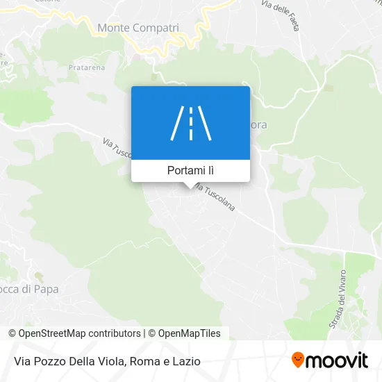 Mappa Via Pozzo Della Viola